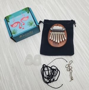 Kalimba 8 Key Mini Finger Thumb Piano For The Love Of Music New In Box